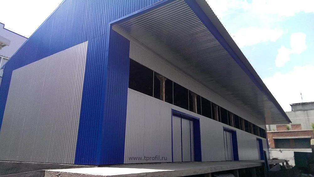 профнастил работа