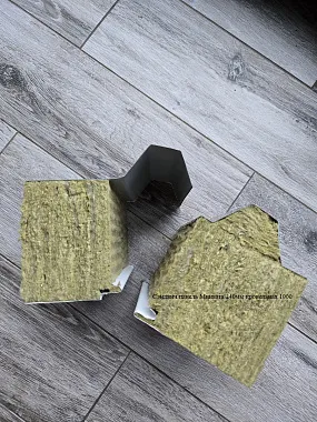 Сэндвич панель с минеральной ватой кровельная 1000x240мм