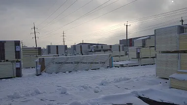 Сэндвич панель с пенополиизоциануратом (ПИР) стеновая 1000x50мм