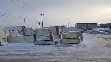 Сэндвич панель с пенополиизоциануратом (ПИР) стеновая 1190x60мм