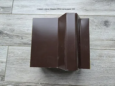 Сэндвич панель с минеральной ватой кровельная 1000x160мм