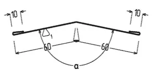 Доборный элемент Ендова