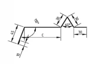 Доборный элемент Стартовый профиль