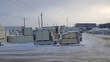 Сэндвич панель с пенополиизоциануратом (ПИР) стеновая 1000x60мм