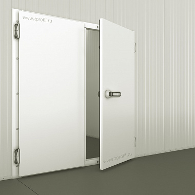 Распашная холодильная двухстворчатая дверь (РДД)