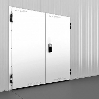 Распашная холодильная двухстворчатая дверь (РДД)