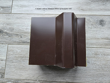 Сэндвич панель с минеральной ватой кровельная 1000x160мм