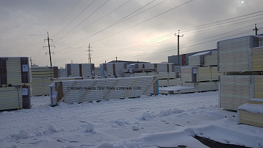 Сэндвич панель с пенополиизоциануратом (ПИР) стеновая 1190x50мм